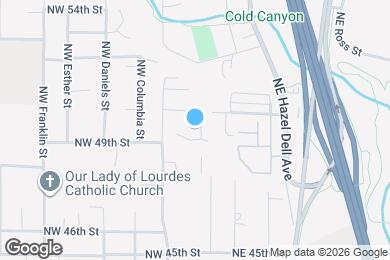 Map image of the property - 4906 NW 1st Ave