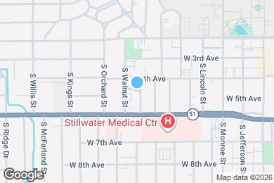 Map image of the property - 502 S Pine St