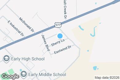 Map image of the property - 1312 Sherry Ln