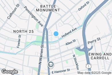 Map image of the property - 411 N Montgomery St