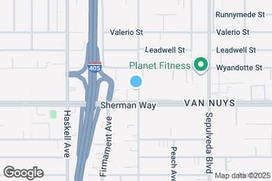 Map image of the property - 15511 Sherman Way