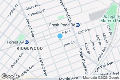 Map image of the property - Room in Shared 5 bed/3 bath home in Ridgewood