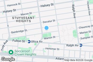Map image of the property - Super Bright 2 BED w LAUNDRY IN-Unit!