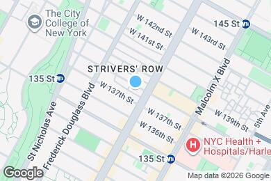 Map image of the property - 206 W 138th St