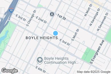 Map image of the property - 2512 E 3rd St