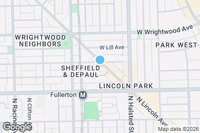 Map image of the property - 2480 N Lincoln Ave