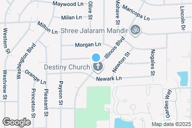 Map image of the property - 340 Illinois Blvd