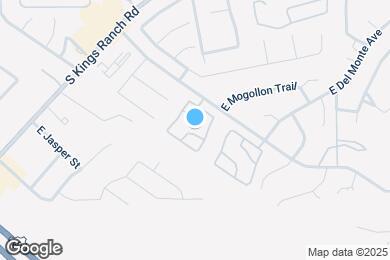 Map image of the property - 9066 E Cedar Basin Ln