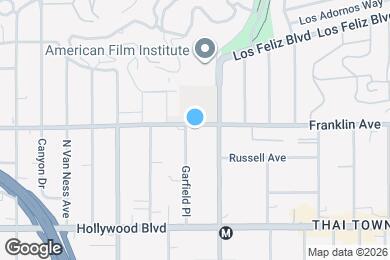 Map image of the property - 5536 Franklin Ave