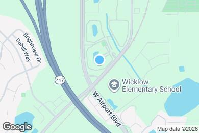 Map image of the property - 1223 S Pine Ridge Cir
