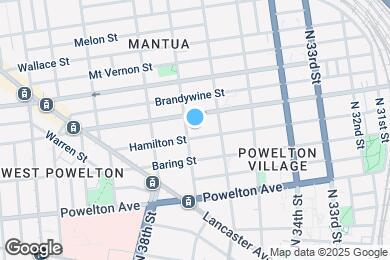 Map image of the property - 3623 Hamilton St
