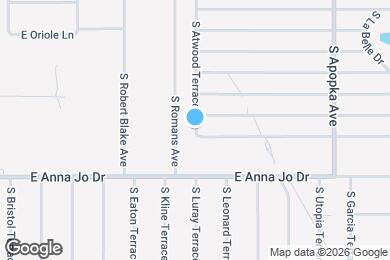 Map image of the property - 5270 S Atwood Ter