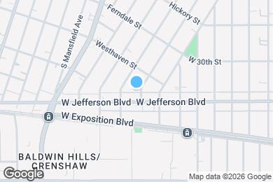 Map image of the property - 3035 S Palm Grove Ave