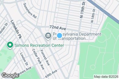 Map image of the property - 1968 Dallas St