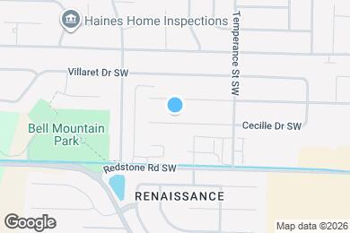 Map image of the property - 2218 Cecille Dr SW