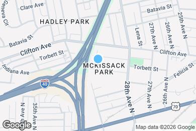 Map image of the property - 2828 Georgia Ave