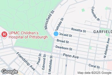 Map image of the property - 306 N Mathilda St