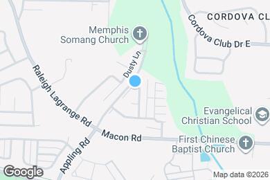Map image of the property - 1029 Appling Meadow Dr