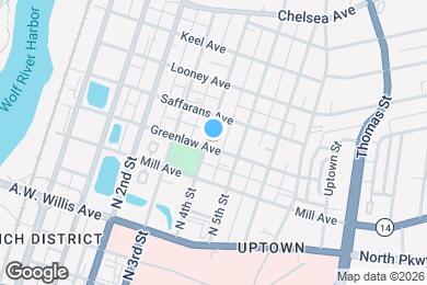 Map image of the property - 574 N 4th St