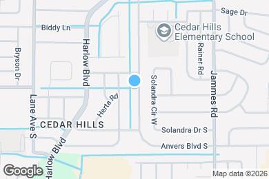 Map image of the property - 4610 Anvers Blvd