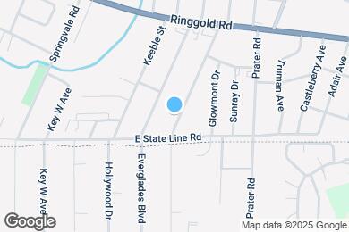 Map image of the property - 1565 Burns Ave