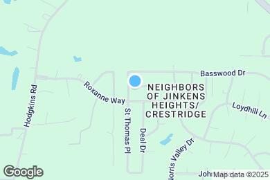 Map image of the property - 6721 Rhea Ridge Dr