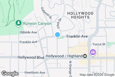Map image of the property - 1786 N Sycamore Ave