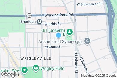 Map image of the property - 3836 N Fremont St