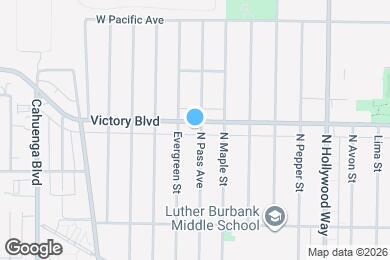Map image of the property - 4000 W Victory Blvd
