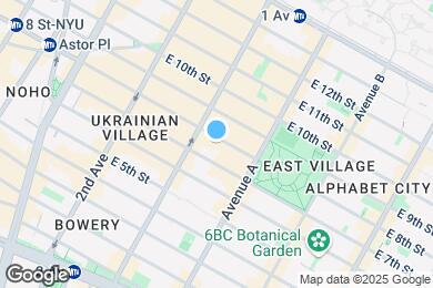 Map image of the property - 102 Saint Mark's Place