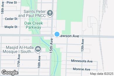Map image of the property - 1427 Rawson Ave