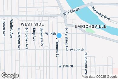 Map image of the property - 1241 N Tremont St