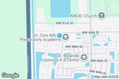 Map image of the property - 11401 NW 89th St