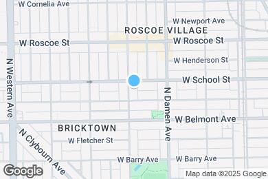 Map image of the property - 3249 N Hoyne Ave