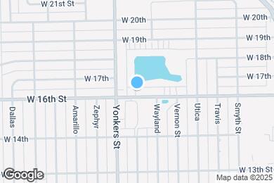 Map image of the property - 2412 W 16th St