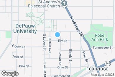 Map image of the property - 313 Elm St