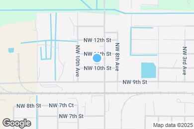 Map image of the property - 902 NW 10th St