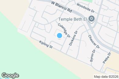 Map image of the property - 1310 Primavera St