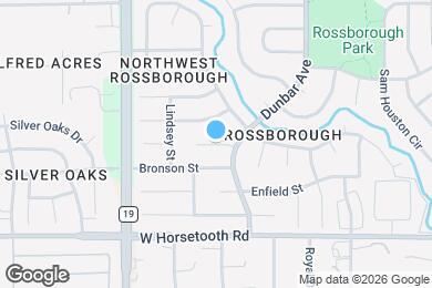 Map image of the property - 1728 Azalea Dr