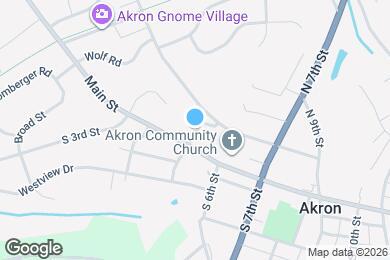 Map image of the property - 17 N 5th St