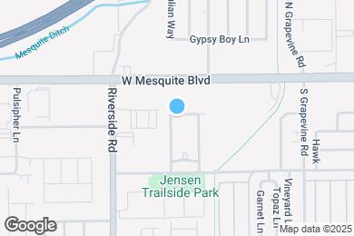 Map image of the property - 96 Desert Willow Ln