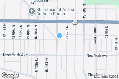Map image of the property - 945 N 11th St
