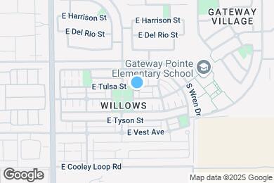 Map image of the property - 2087 S Avocet St