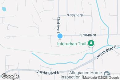 Map image of the property - 15 110th Avenue Ct E