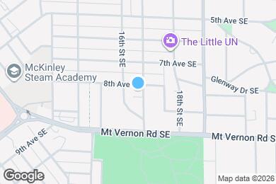 Map image of the property - 809 17th St SE