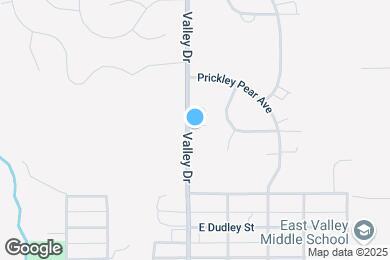 Map image of the property - 2555 Valley Dr