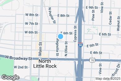 Map image of the property - 501 N Magnolia St
