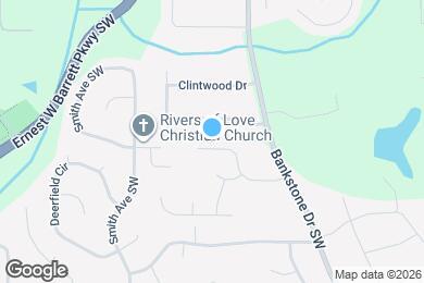 Map image of the property - 2324 Luther Terrace SW