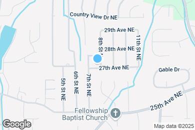 Map image of the property - 704 27th Ave NE