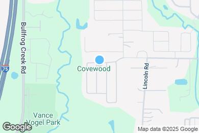 Map image of the property - 12904 Brookcrest Pl